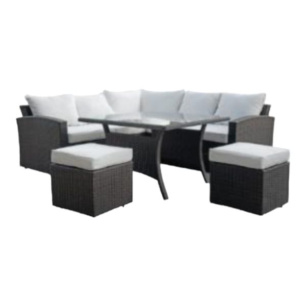 Corner Lounge Set - 6 Piece