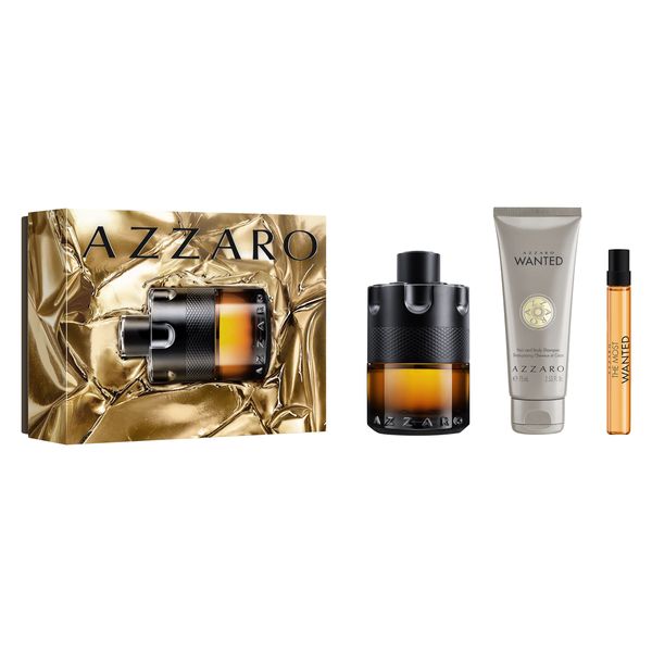 Azzaro The Most Wanted Parfum Trio Gift Set