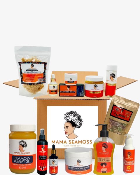 Mama Seamoss Box of Premium Seamoss Products