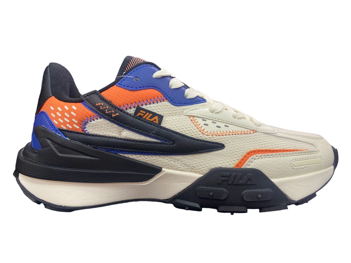 Fila Rapidride Men s Lace Up Low Top Sneakers Cream Blue Orange Shop Today. Get it Tomorrow takealot