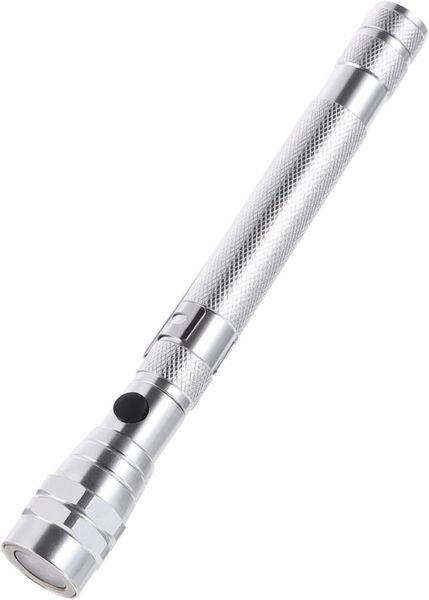 Flexible Magnetic Head Flashlight Telescopic Led Lights Battery Operated