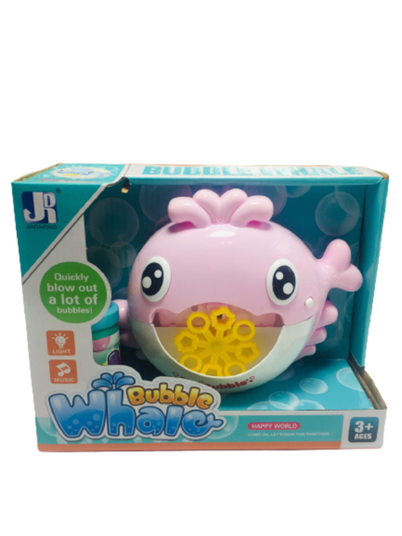 Bubble Whale - Pink