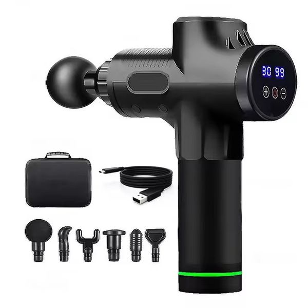 Muscle Relaxer with Fascial Gun - Rechargeable, Portable,Silent Massage Gun