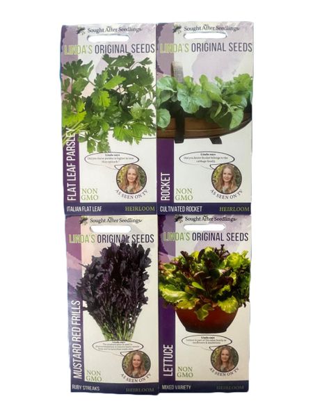 Linda's original seed assorted greens
