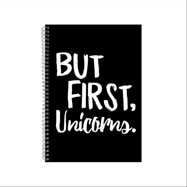 Unicorns Wire Bound Notebook Mermaids Gift Idea Writing Books A4 Notepad