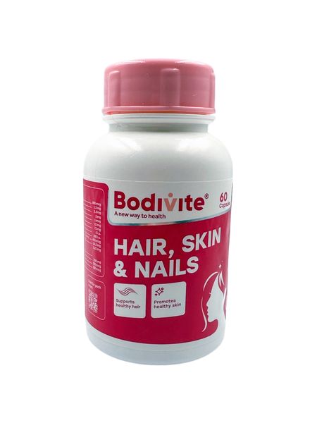 Bodivite Hair, Skin &amp; Nails - 60 Capsules