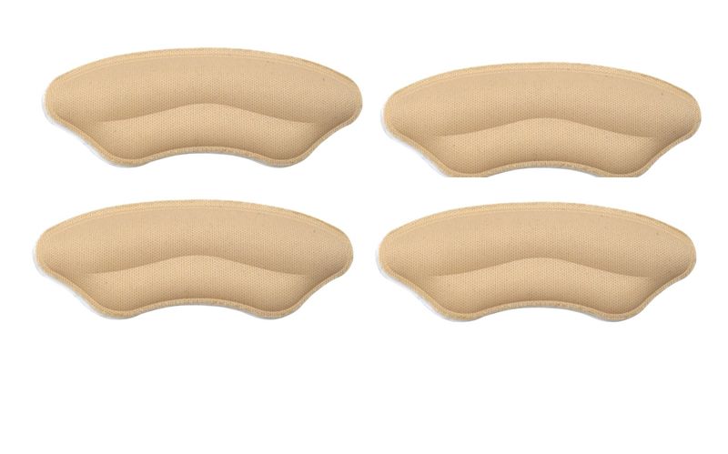 High Heels Anti-Wear Heel Stickers Anti-Drop Soft Footbed(2 pairs)