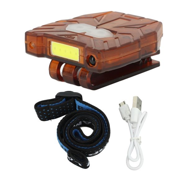 Clip On Hat Light 2 Mode USB Rechargeable