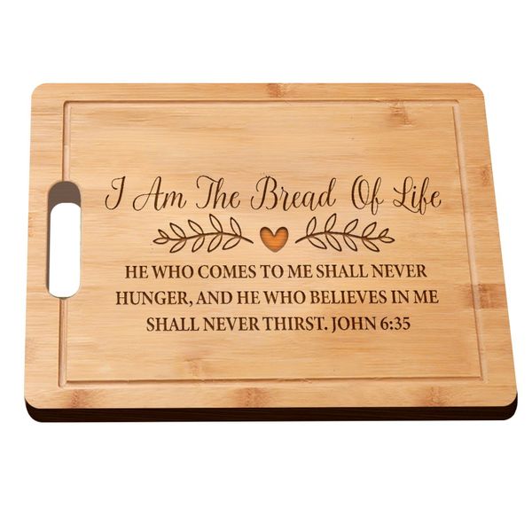 Kitchen Laser Engraved Bamboo Cutting Boards Gifts For Women Birthday