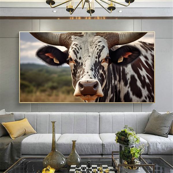 Canvas Wall Decor - Nguni Pride Cow - 0534