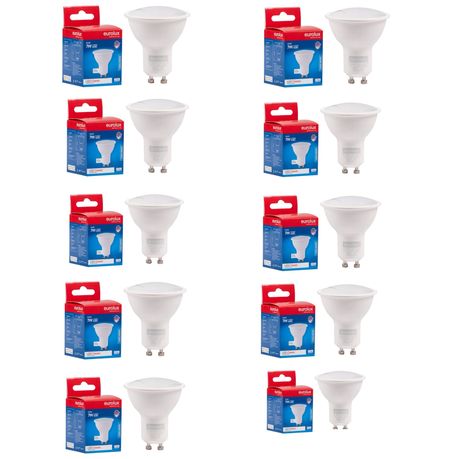 10 Pack - LED 7w Down lights GU10 Cool White Image