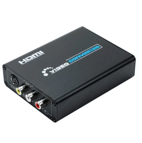 HDMI to Composite 3RCA AV + S-Video