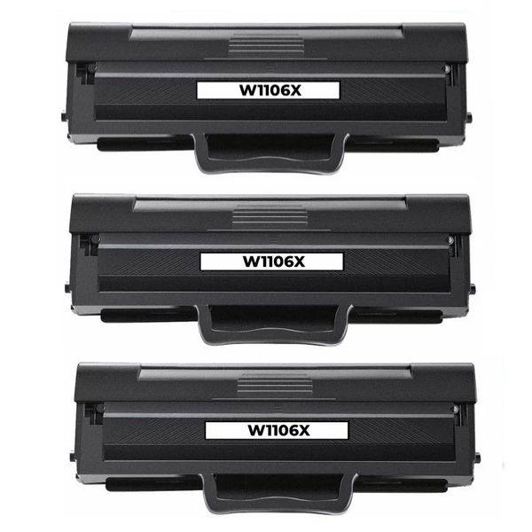 Camboro Toner compatible with HP W1106X/106X/106 Black Toner x 2