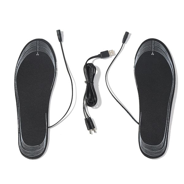 Usb Heated Shoe Insoles Electric Foot Warming Pad Feet Warmer