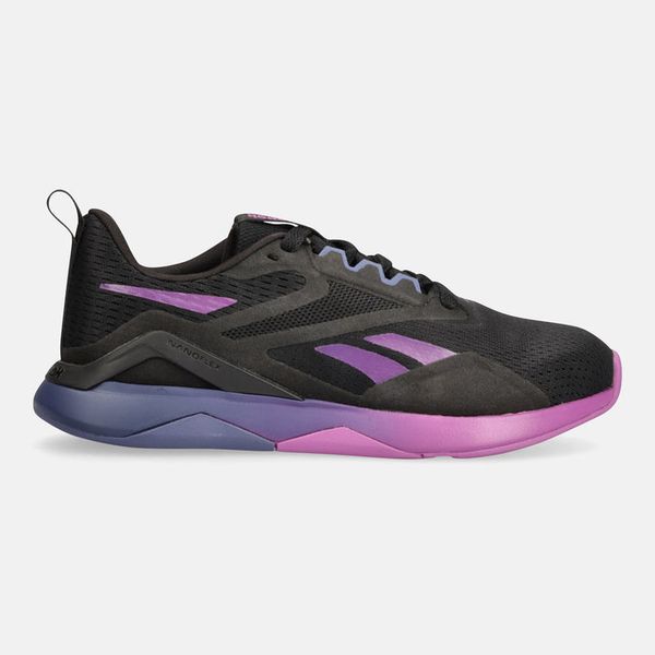 Reebok Women's Nanoflex TR 2 Training Shoes - Black/Purple Rave