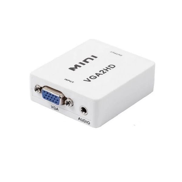 VGA to AV Converter with USB Cable