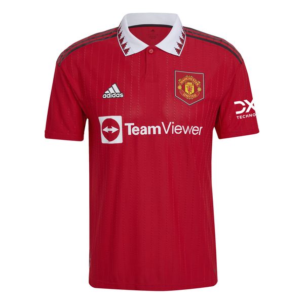 adidas Men's 22/23 Manchester United Home Jersey - Real Red