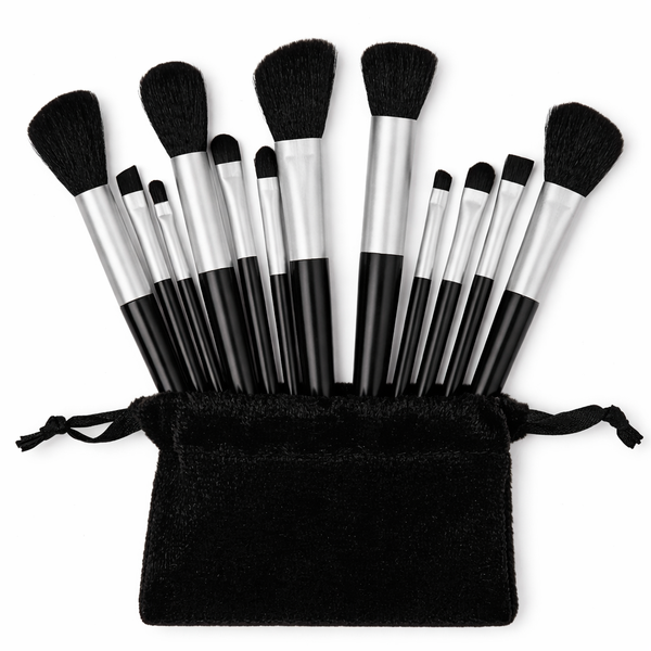 13-Piece Makeup Brush Set Soft Bristle