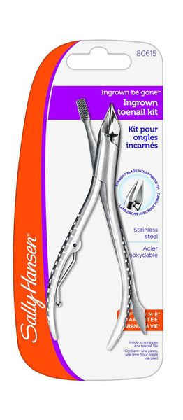 Sally Hansen - Ingrown toenail kit - Cuticle Nipper + toenail file