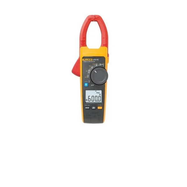 FLUKE 375FC: 600A AC/DC True-RMS Clamp Meter, 1000V, 6000k\Omega