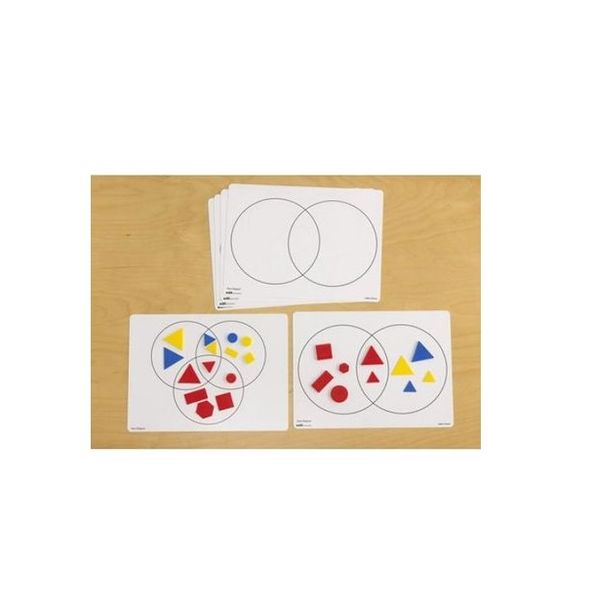 EDX Education Venn Diagram Boards - 30 Pieces
