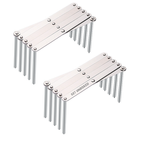 GET UNBOXED 2 Pack Dish Plate Drying Rack Cup Bowl Bottle Storage Holder