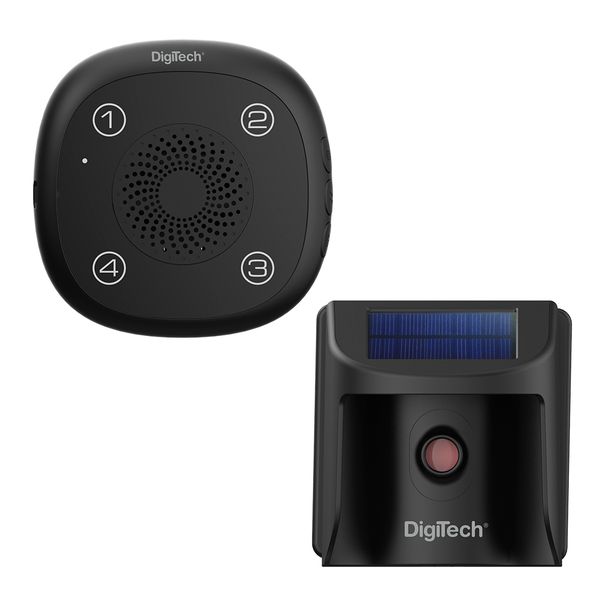 Digitech Wireless Outdoor Motion Detector Kit with Solar
