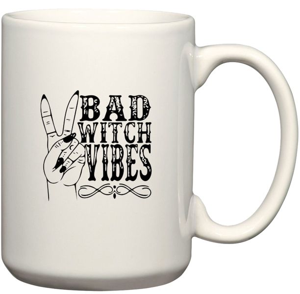 Bad Witch Vibes Harry Potter Birthday Christmas Gift Coffee Mug
