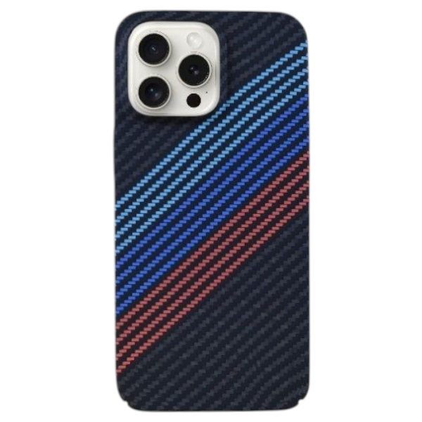 Colorful Striped Patterned Phone Case Compatible With Iphone 15 Pro Max - Black