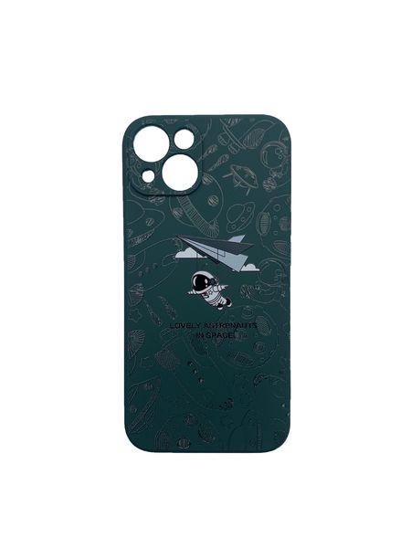 Nasa Space cover For iPhone 13 - Green