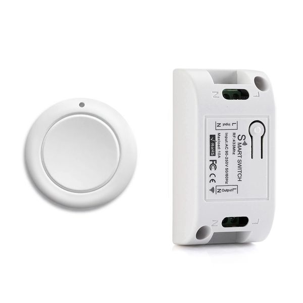 Smart Home Wireless Light Switch Rf 433 Mhz Remote Control Ac 110V
