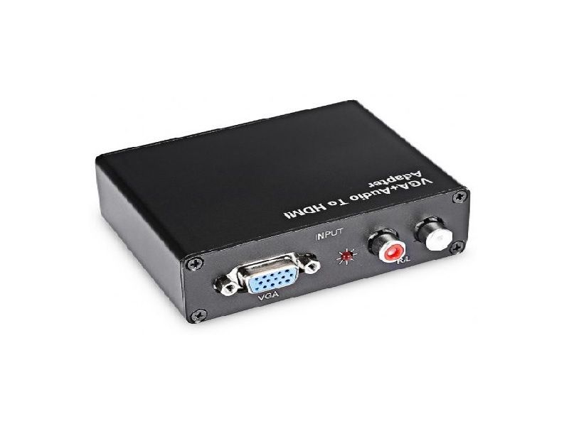 VGA+R/L To HDMI Adapter
