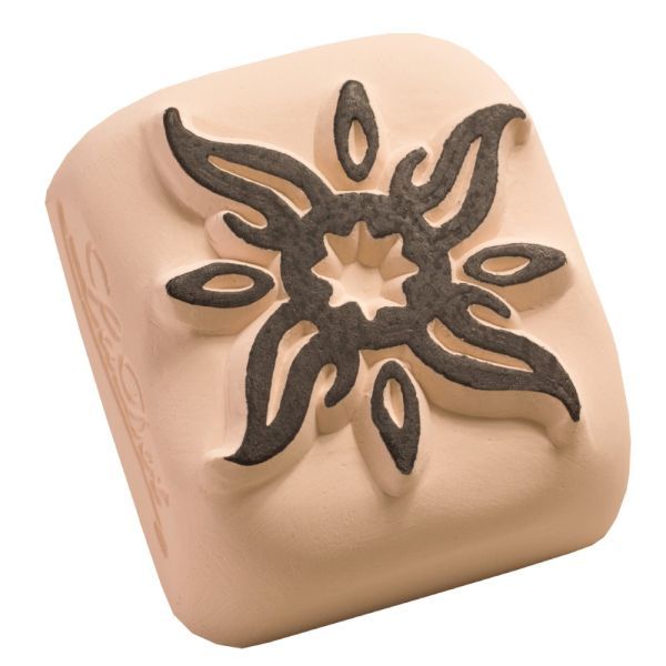 LaDot Temporary Tattoo Stone Large - Curly Sun