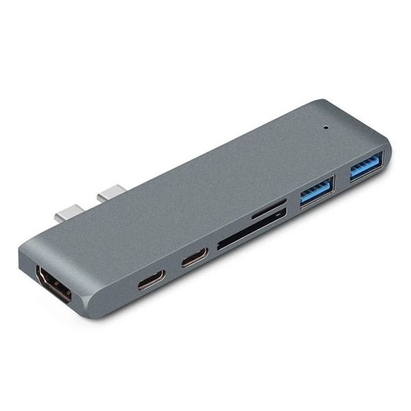 Boo - 7 in 1 Type-C Hub / Dock For MacBook Pro with 4K HDMI