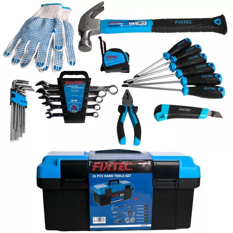 Fixtec 26 Piece Industrial Hand Tool Set Shop Today Get It Tomorrow