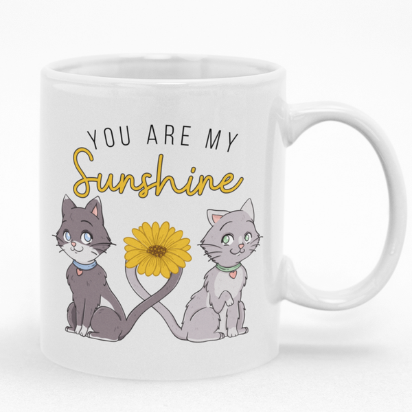 You Are My Sunshine Cat Mug
