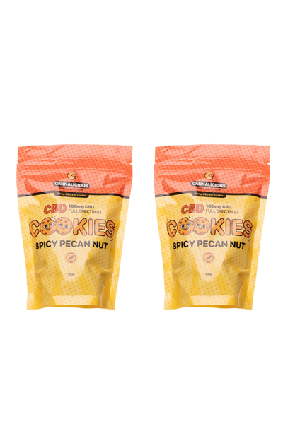 Cannalicous - CBD Spicy Pecan Nut Cookies x 2