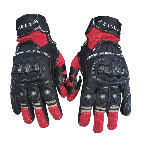 Metalize 261 Red/Black Shorty Gloves image