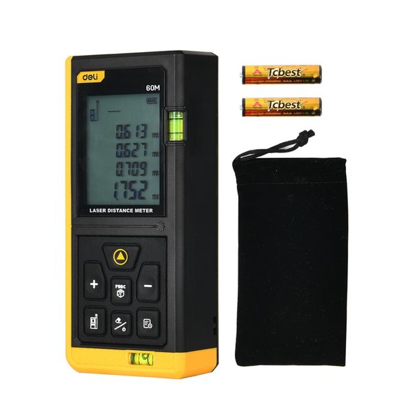Deli Laser Distance Measure 60m