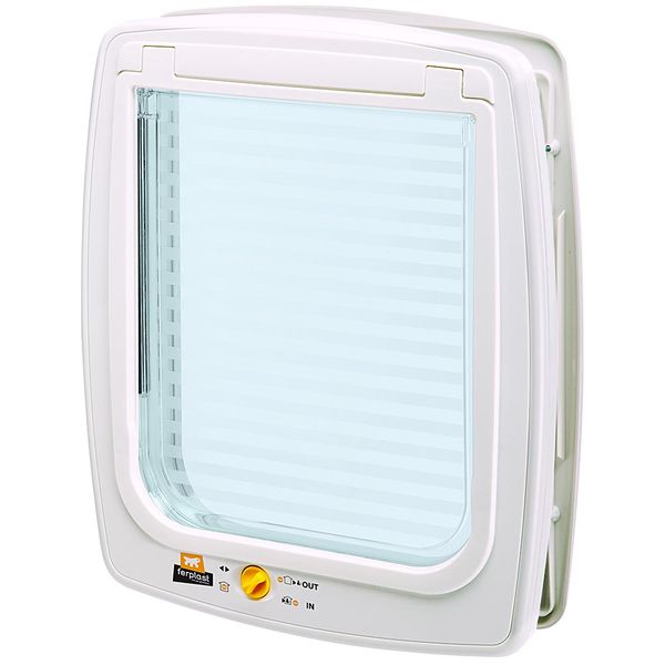 Ferplast Swing 15 Cat/Dog Flap - Secure, Durable Indoor &amp; Outdoor Door