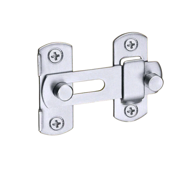 1 piece Stainless Steel Door Latch With Bolt-Anti-Theft Security Lock