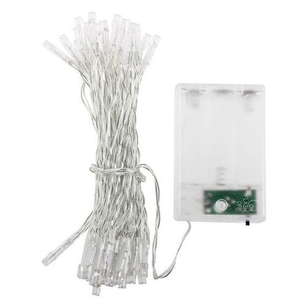 Battery Powered Led String Light White/Warm White 5M