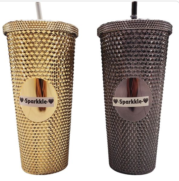 Tumbler - Black and Gold - 2 Pack - 500 L