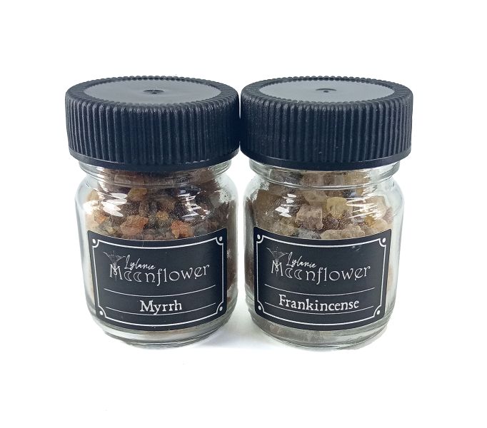 Raw Incense Resin - 2 Pack - Myrrh &amp; Frankincense