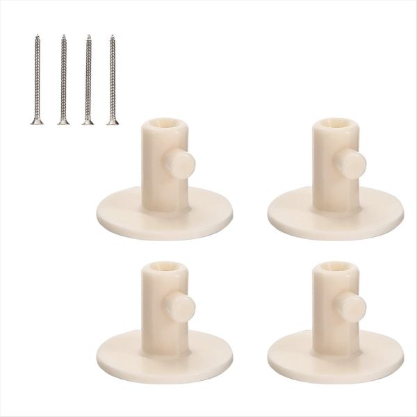 4Pcs Stand Mixer Holders, Kitchen Storage Organizer with Screw-In Mixer Att