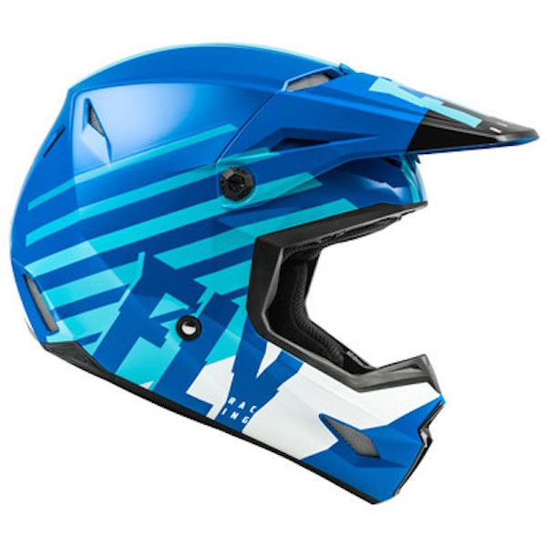 Fly Kinetic Thrive Blue/White Helmet image