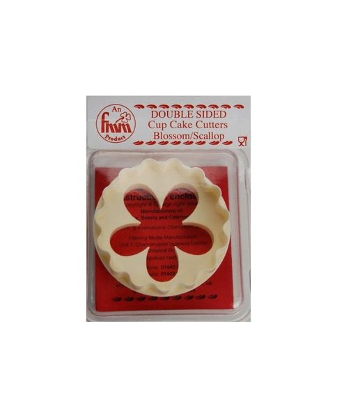 FMM Cutter Cup Cake Scallop / Blossom Cutting Tool Fondant Icing Decoration