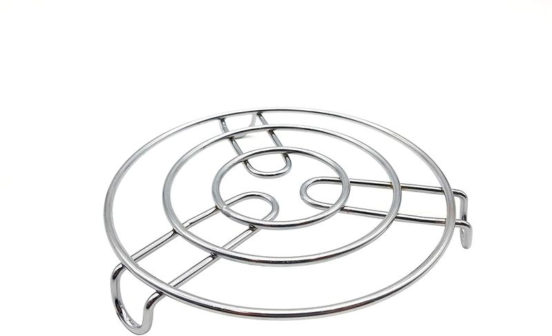 Trivet Round 20cm 2 Piece Stainless Steel HD - Kitchen Essentials