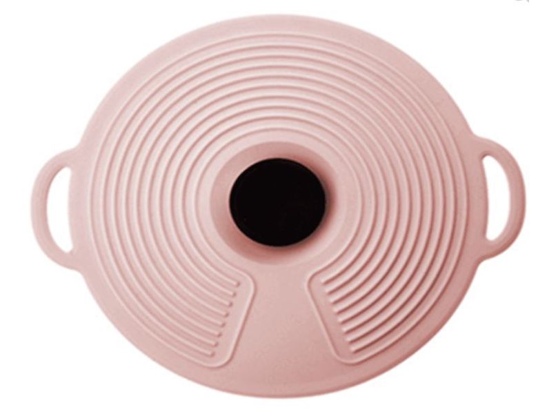 Multifunctional Silicone lid/Food covering- Pink