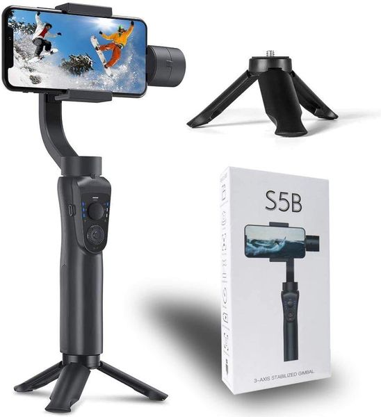 S5B 3axis Gimbal Stabilizer for Phones/Camera Auto Face Tracking for sports